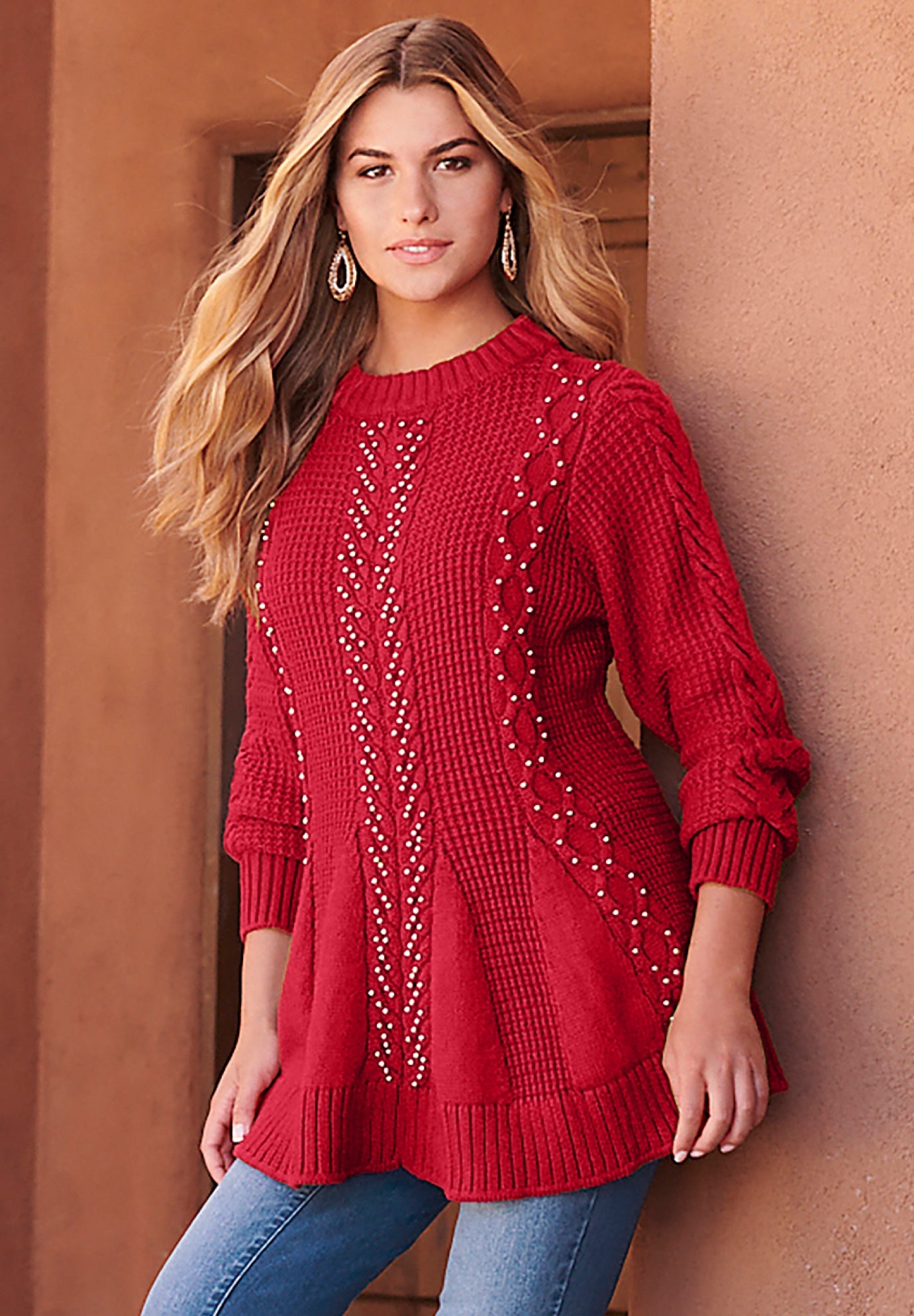 Fit and Flare Sweater image number 1