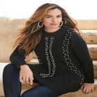 Fit and Flare Sweater image number null