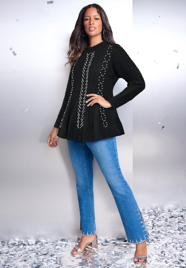 Fit and Flare Sweater image number 2