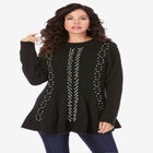 Fit and Flare Sweater image number null