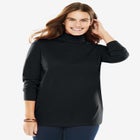 Perfect Long-Sleeve Turtleneck Tee image number null