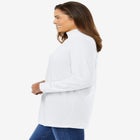 Perfect Long-Sleeve Turtleneck Tee image number null