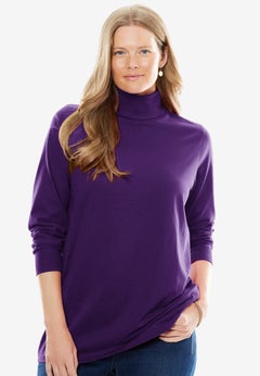 Perfect Long-Sleeve Turtleneck Tee