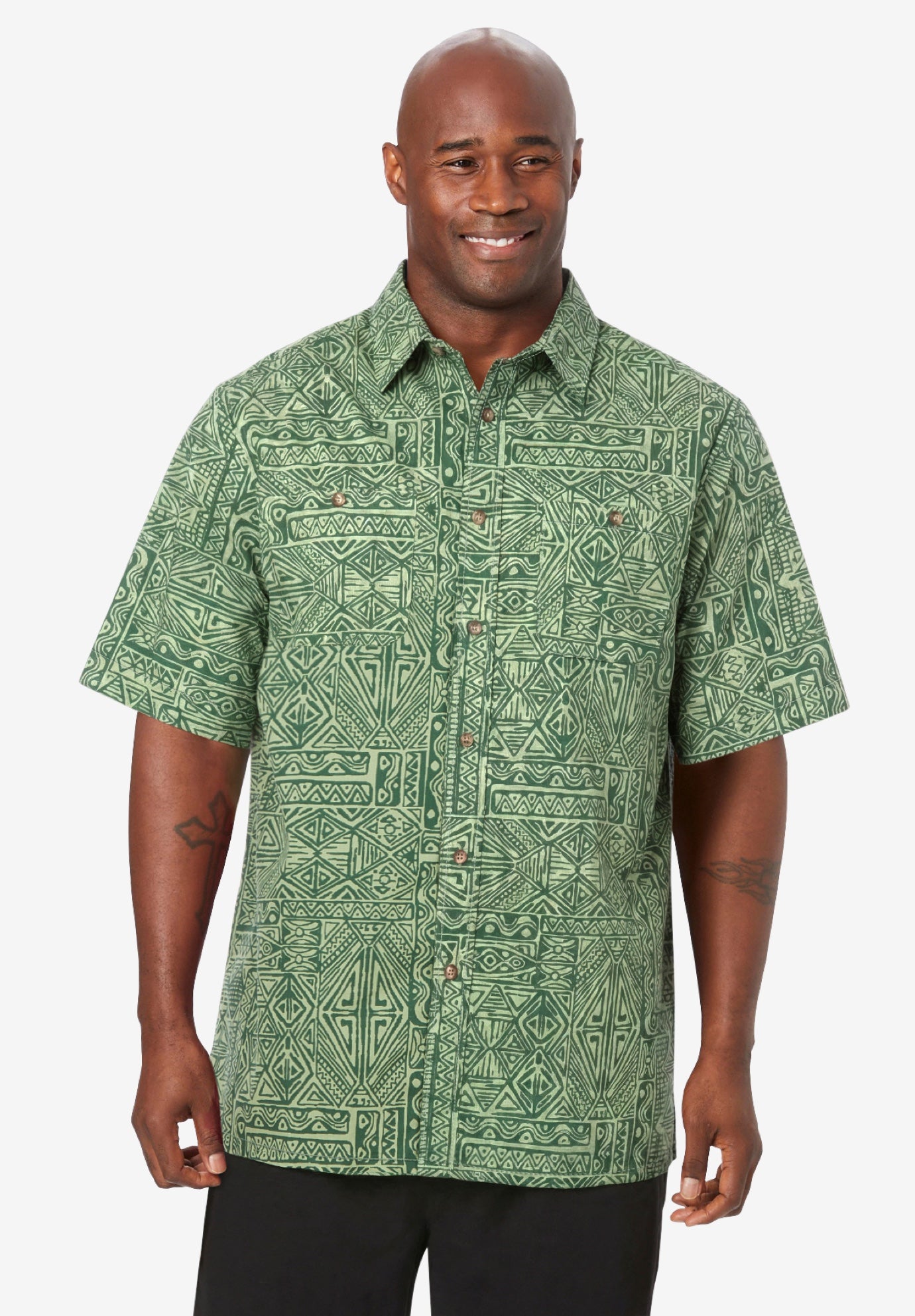 Easy Care Woven Sport Shirt image number 0