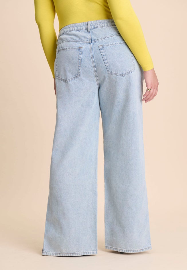 Side Zip Loose Jean image number 3