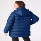 Plus Size Longer Lightweight Quilted Jacket image number null