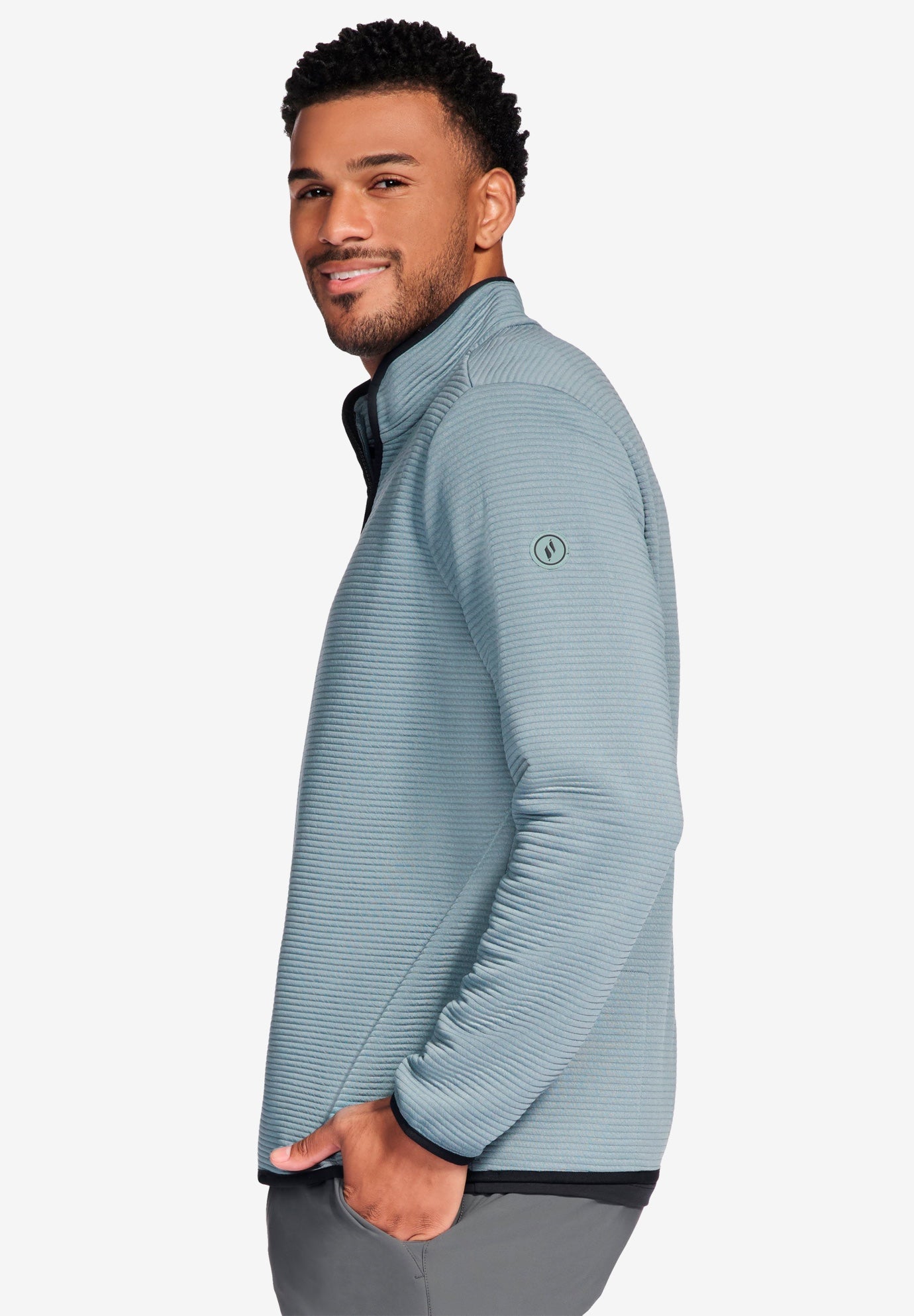 Skechers GO GOLF GO WALK Ottoman 1/4 Zip image number 2