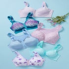 Comfort Choice&reg; Pinstripe Wireless Bra image number null