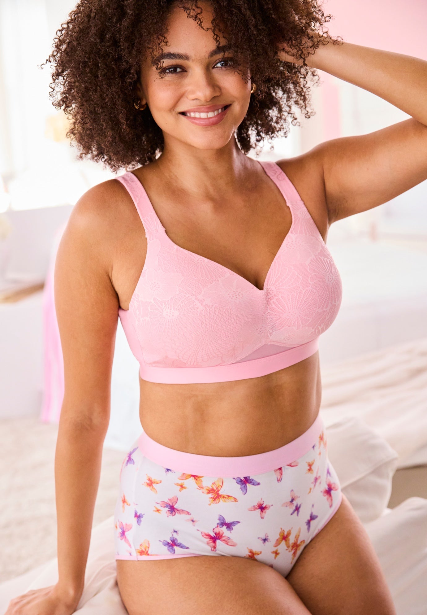 Catherines&reg; Lace Back-Smoothing Bra image number 4