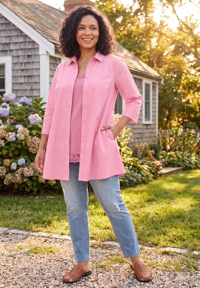 Perfect Pocket Long Shirt image number 3
