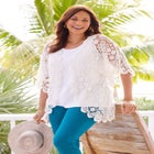 Graceful Crochet Kimono image number null