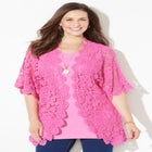 Graceful Crochet Kimono image number null