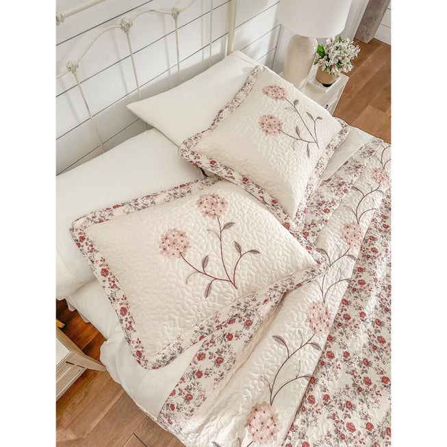 Margaret Embroidered Bedspread image number 1
