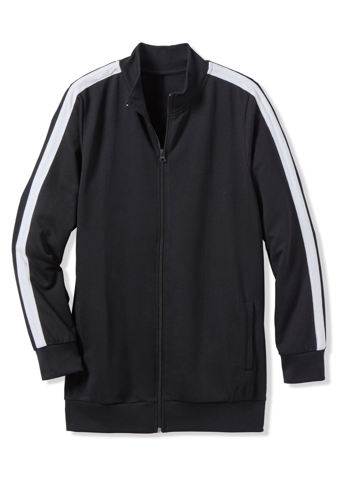 Side Stripe French Terry Zip Jacket image number 1