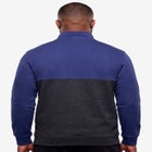 Fleece Rubberized &frac14; Zip Pullover image number 1