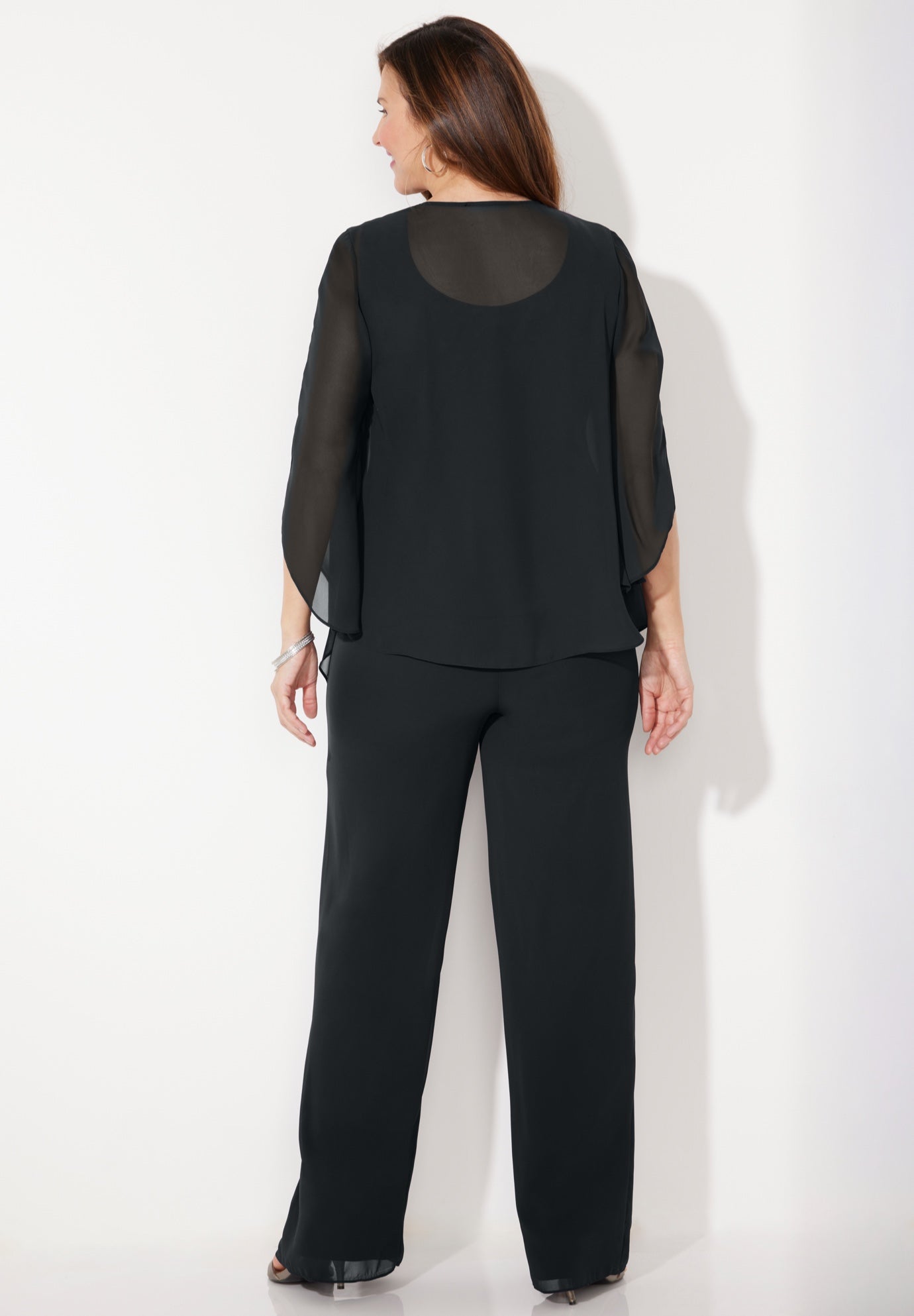 Accolades Georgette 3-Piece Pant Suit image number 1