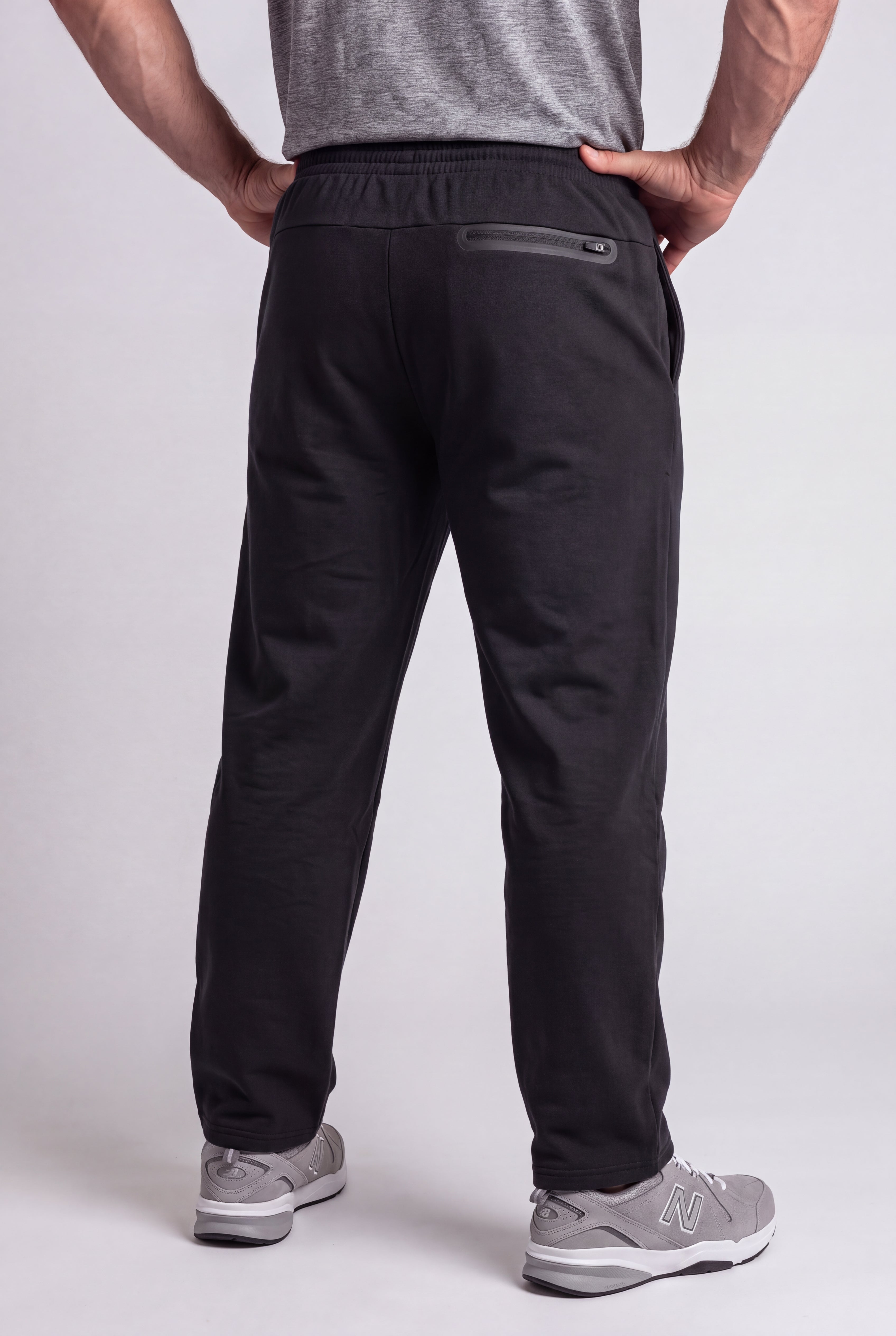 Rubberized Zip Fleece Sweatpant image number 2