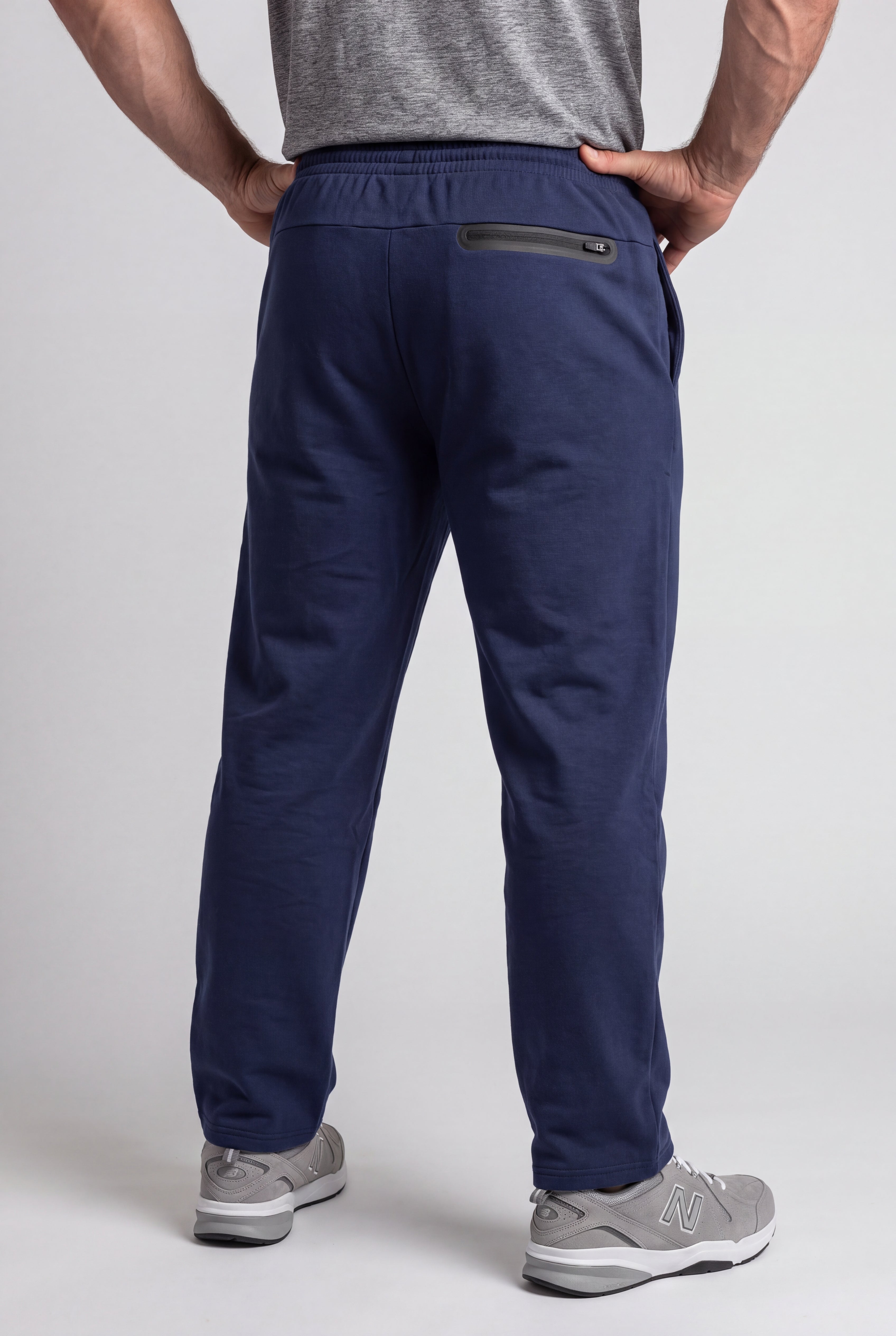 Rubberized Zip Fleece Sweatpant image number 2