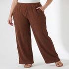 AnyWear Textured Wide Leg Pant image number 0