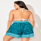 Tie-Front Cover Up Shorts image number null