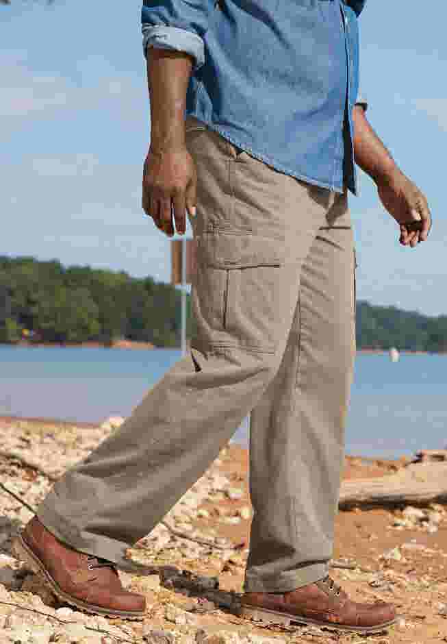 Renegade Side-Elastic Waist Cargo Pants image number 2