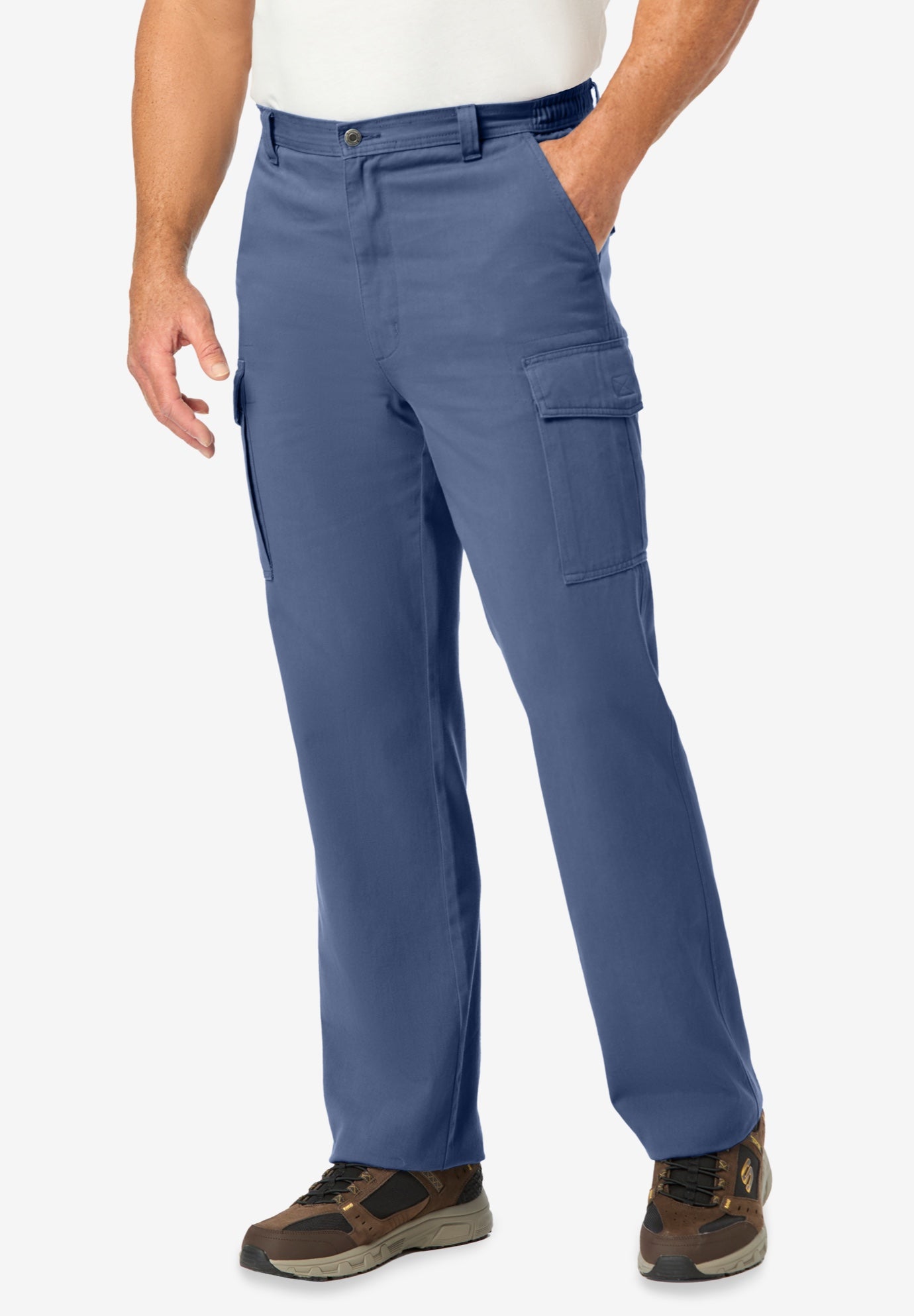 Renegade Side-Elastic Waist Cargo Pants image number 0