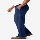 Renegade Side-Elastic Waist Cargo Pants image number null