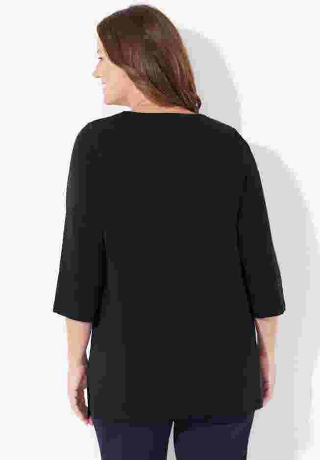 Ultra-Soft Square-Neck Tee image number 1
