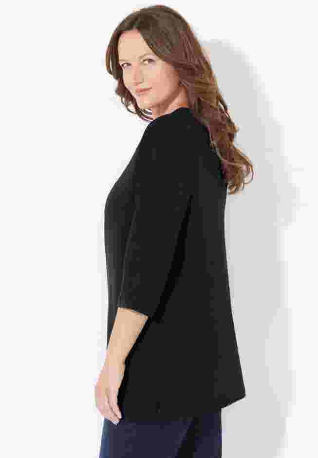 Ultra-Soft Square-Neck Tee image number 2