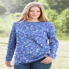 Ultra Soft Waffle Thermal Sweatshirt image number null