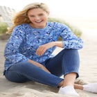 Ultra Soft Waffle Thermal Sweatshirt image number null