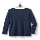 Ultra Soft Waffle Thermal Sweatshirt image number null