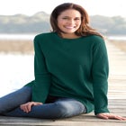 Ultra Soft Waffle Thermal Sweatshirt image number null