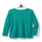 Ultra Soft Waffle Thermal Sweatshirt image number null