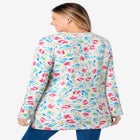 Ultra Soft Waffle Thermal Sweatshirt image number null