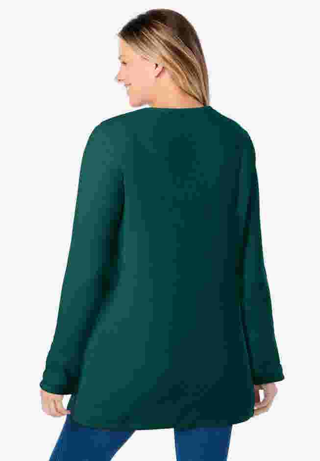 Waffle Thermal Sweatshirt image number 1