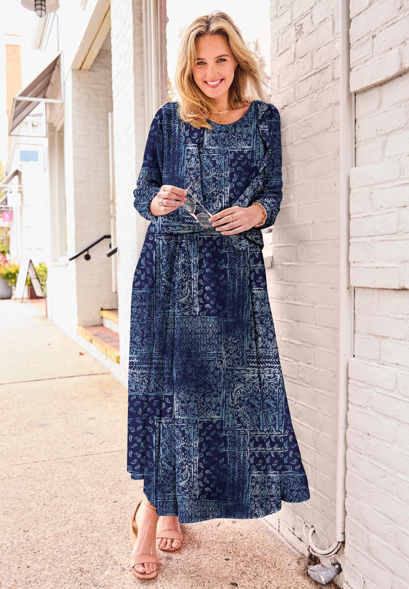 Crinkle Button-Front Shirt image number 5