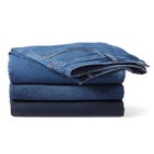 Straight-Leg Clean Jeans image number null