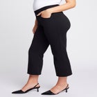 FormFit Ponte Cropped Flare Pant image number null