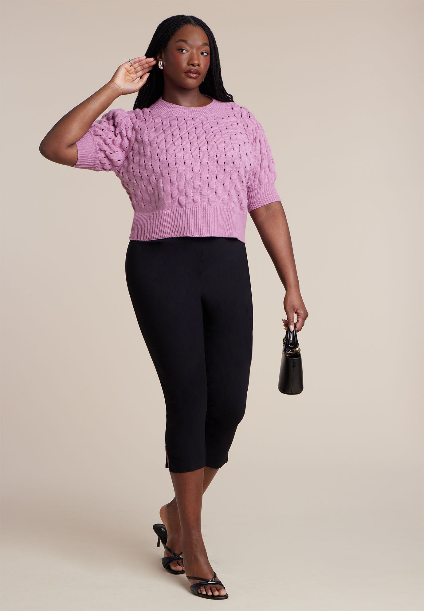 Bubble Stitch Sweater image number 3