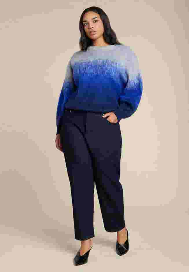 Fuzzy Ombre Sweater image number 2