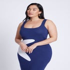 Intarsia Column Dress image number null