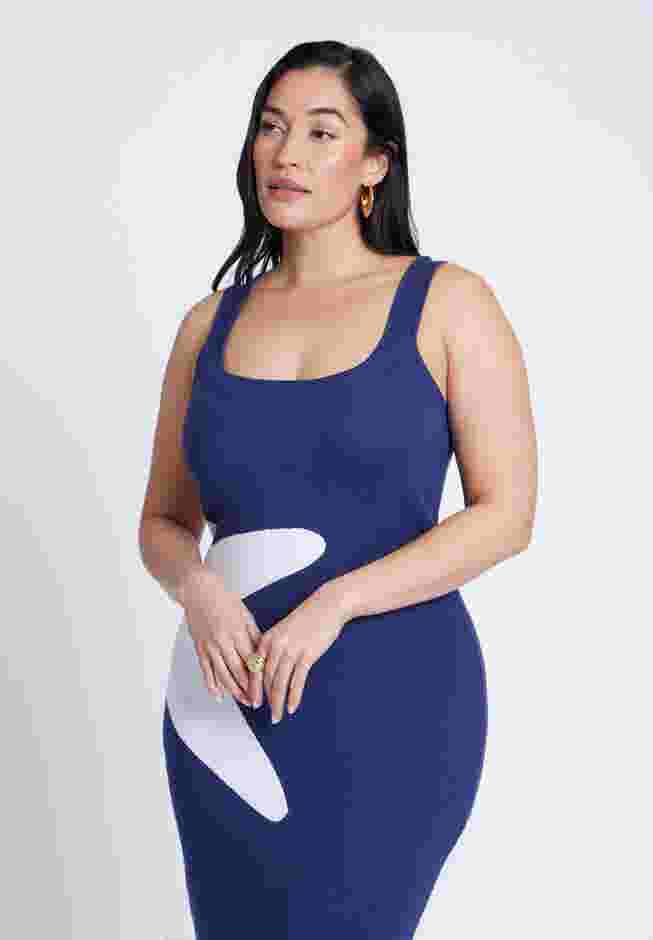 Intarsia Column Dress image number 3