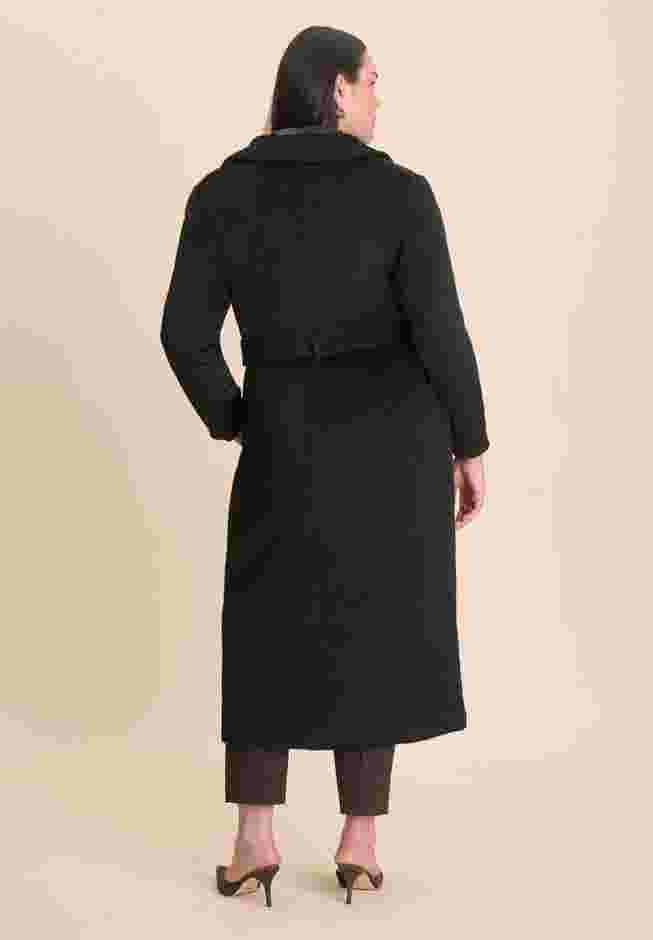 Belted Flyaway Coat image number 4