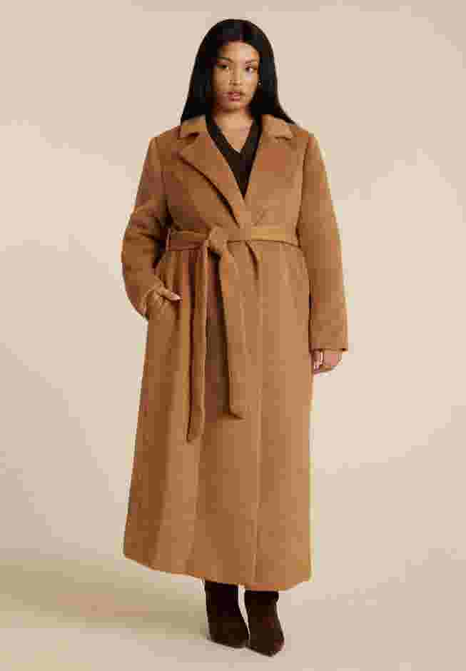 Belted Flyaway Coat image number 0
