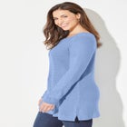 Cashmiracle™ Cable Sweater image number null