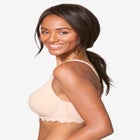 Leading Lady® The Zoey Lace Band Molded Wire Free T-Shirt Bra image number null