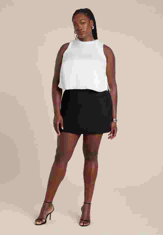  Embellished Sleeveless Boxy Shirt  image number 4