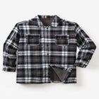 Fleece-Lined Flannel Shirt Jacket image number null