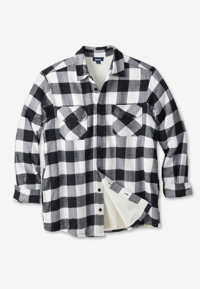 Fleece Sherpa Shirt Jacket image number 0